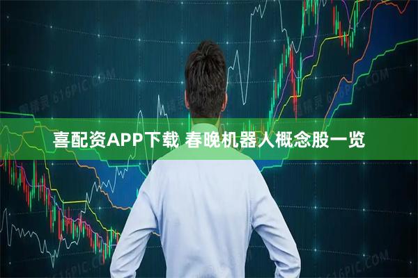 喜配资APP下载 春晚机器人概念股一览